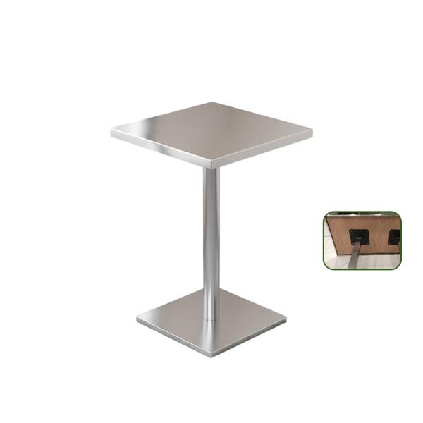 Großhandel B2B Shop Edelstahl Rundtisch Restaurant Tisch Kantine